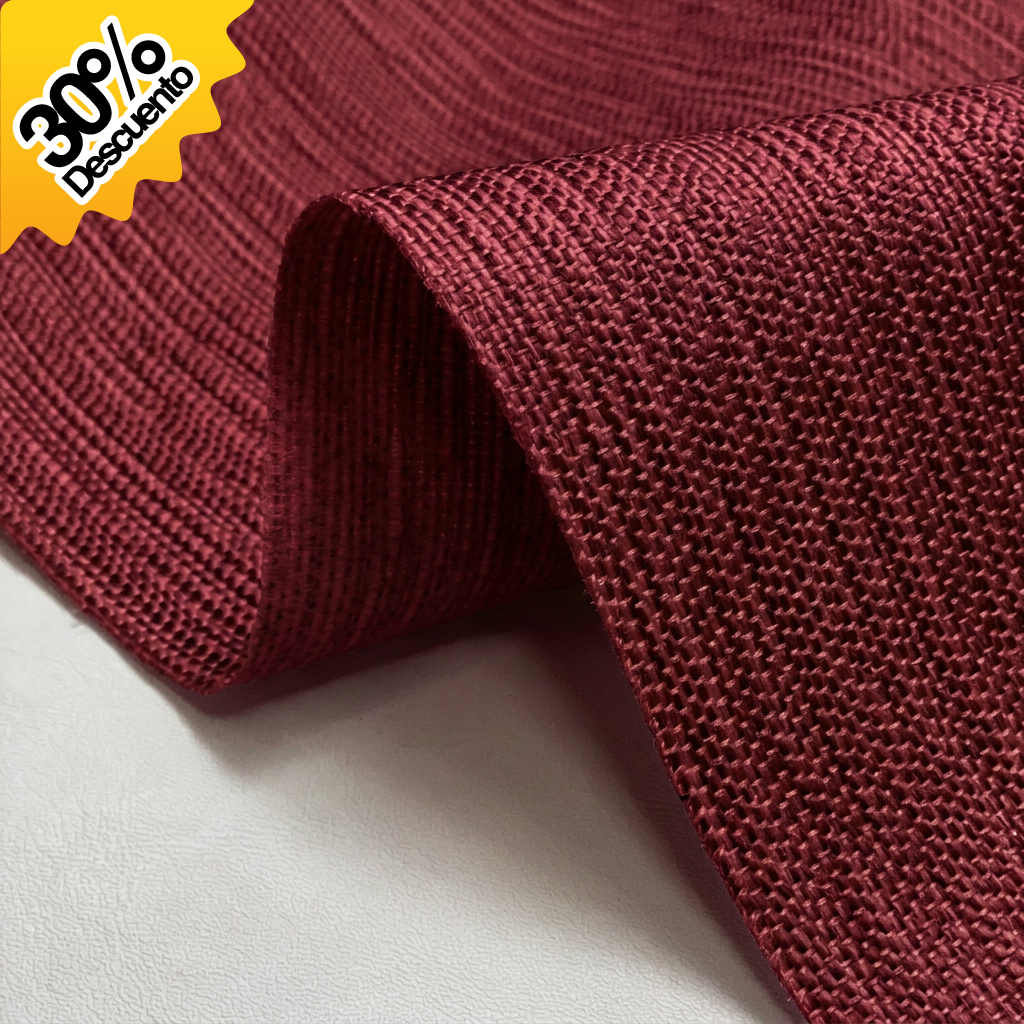 TELA RUSTICA TWIST BORDO