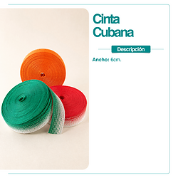 CINTA CUBANA 0,60 X 50MTS