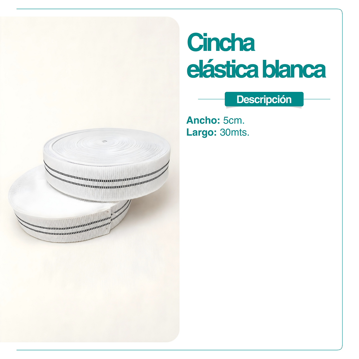 CINCHA 50 MILIMETROS-47 GRAMOS