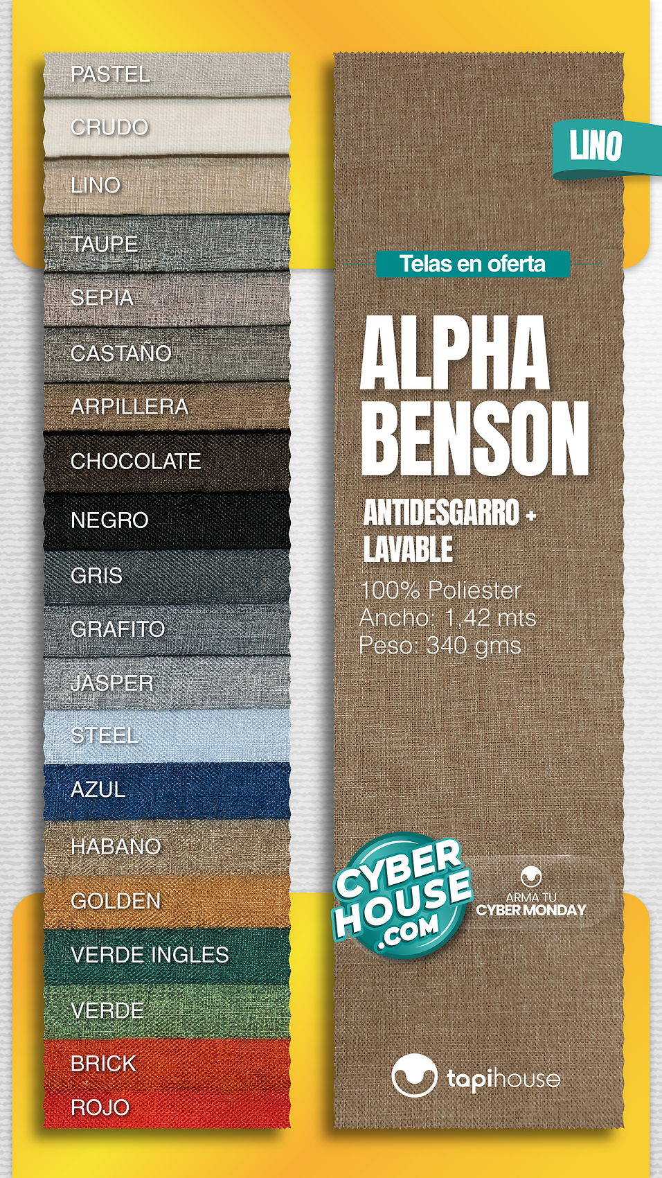 RUSTICO ALPHA BENSON LINO