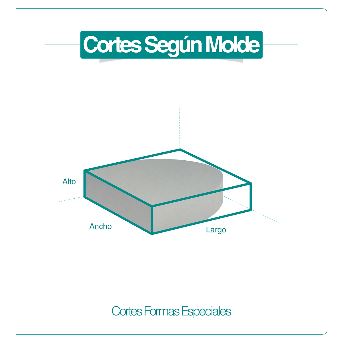 CORTE ESPECIAL SEG�N MOLDE