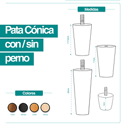 Patas Conicas