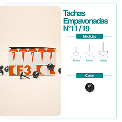 Tachas Empavonadas