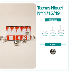 Tachas  Niquel